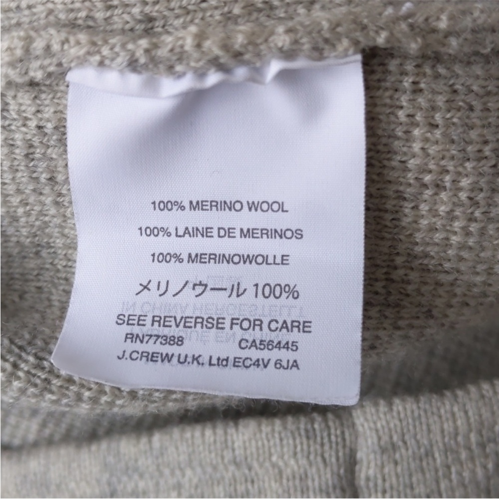 J. Crew Gray 100% Wool Blazer - Picture 5 of 5